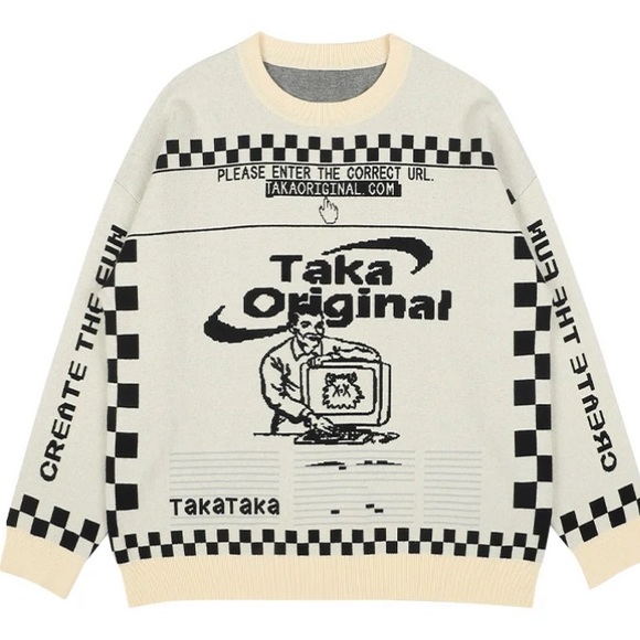 COPY - TAKA ORIGINAL Knit Jumper Sweater (BRAND NEW) - Picture 3 of 5